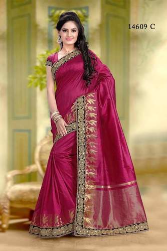 Silk Sarees With Border
