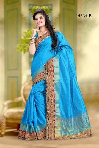 Silk Sarees With Border