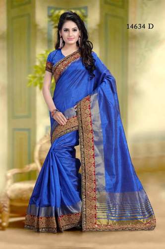 Silk Sarees With Border