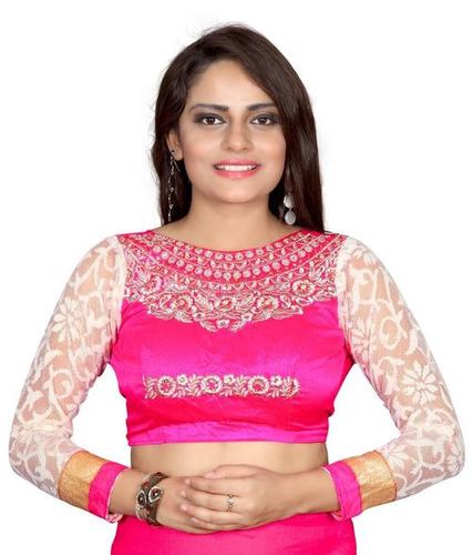 Pink Cotton Blouses Bulk