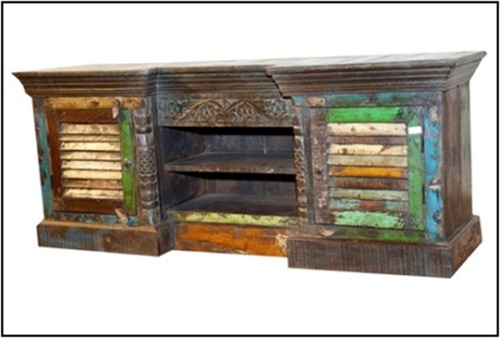 Reclaimed Wooden T.V Cabinet
