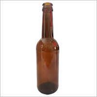 Amber Long Neck Beer Bottle