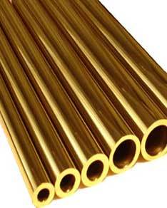 Golden Brass Welded Pipes