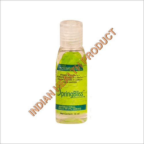 Hand Sanitizer Gel - Natural Gel, Pocket-Sized 15ml Bottle | Germ Protection, Instant Sanitization, Reliable & Safe