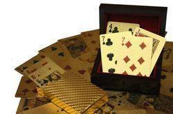 Gold Plated Playing Cards