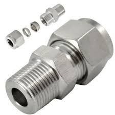 Mild Steel Double Ferrule Tube Fittings