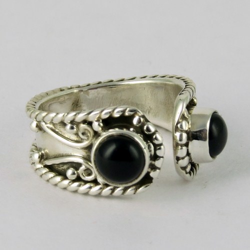 Sterling Silver Jewelry Black Onyx 925 Sterling Silver Ring