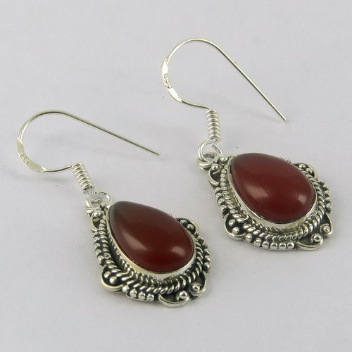 ove And Friendship Carnelian 925 Sterling Silver Earring