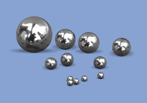 Stainless Steel Ball - Grade 304, Silver Color, Round Shape | Non-Magnetic, High/Low Temperature Mechanical Properties, Ideal for Bearings & Valve Applications