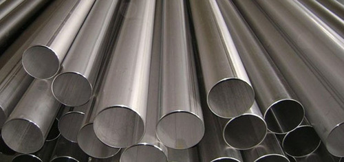 Welded Stainless Steel Pipes - Stainless Steel 304, Round Shape, Silver Color | High Strength, Corrosion Free, Abrasion Proof