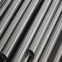 Precision Erw Steel Tubes - Stainless Steel, Round Shape, Silver Finish | Easy To Install, Durable, Long Lifespan