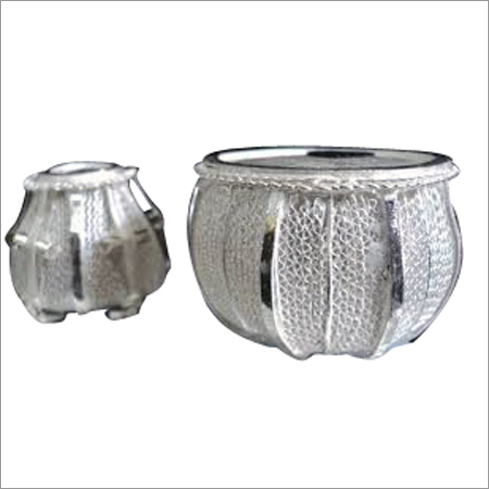 Silver Tabla Set