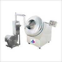 Tablet Coating System - Stainless Steel, 42" Size | Variable Speed Drive, Cgmp Compliant, Easy To Clean, Hot Air Blower System