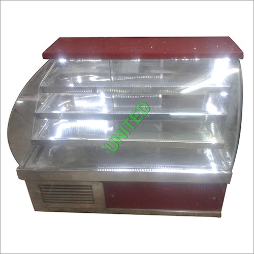 L Type Display Counter For Sweet Shop