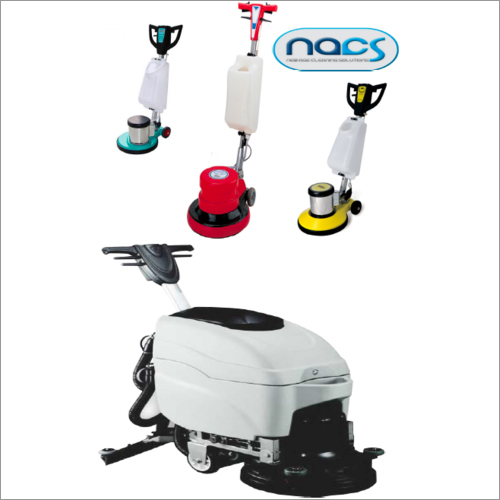 Industrial Floor Scrubber