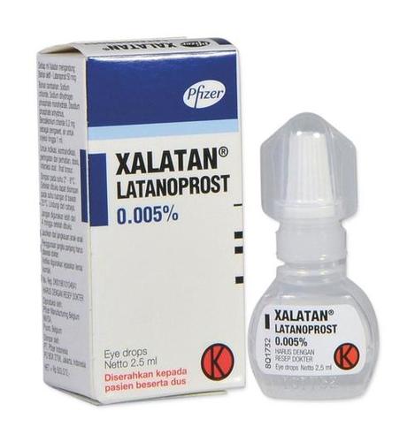 Xalatan eye drops