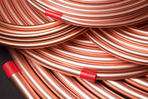 Copper Tube in Coil Foam