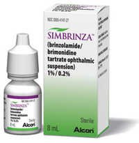 Brinzolamide/brimonidine Eye Drops