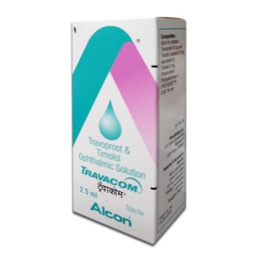Travacom eye drops
