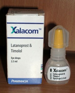 Xalacom eye drops