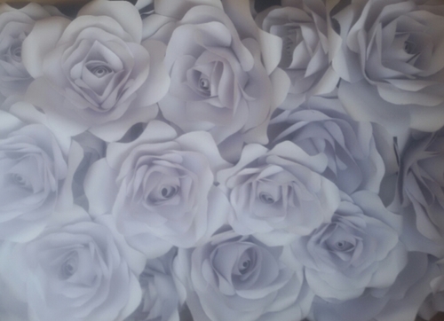 Ivory paper Roses