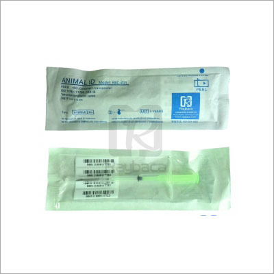 RFID Microchip Tag with Syringe
