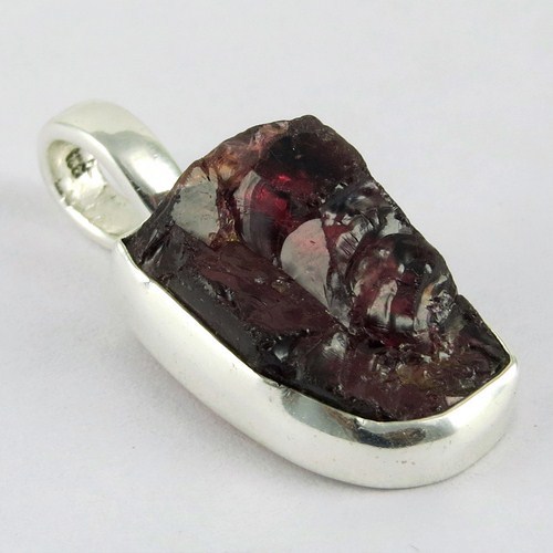New Awesome !! Garnet 925 Sterling Silver Pendant