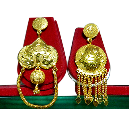 Designer Gold Earrings