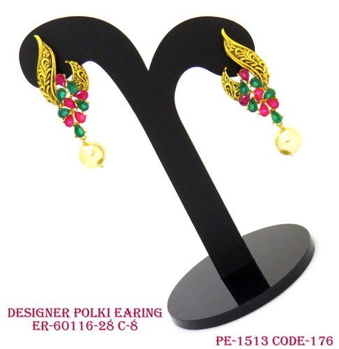 Polki Earring Designer Earring