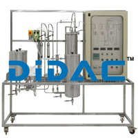 Manual Continuous Reaction Pilot Plant With Continuous Stirred Tank Reactor