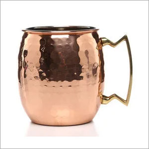 Hammered Copper Moscow Mule Mugs