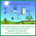 Solar Three Phase Inverter with Battery Charger