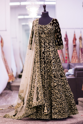 Wonderfull Floor Length Anarkali Suit
