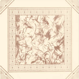 Ivory Square Design Matt Tiles