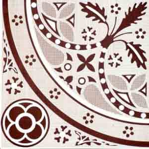 Dark Brown Matt Floor Tiles