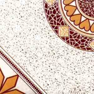 Orange Ivory Matt Floor Tiles