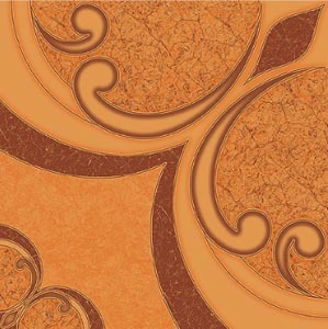 Wood Finish Glossy Tiles - Ceramic 12x12 Inches Brown, Low Absorption, Durable Glossy Finish, Water, Stain, Scratch Resistant
