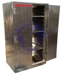 Mortuary Flammable Cabinet - Metals Type: Steel