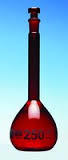 Volumetric Flask Amber Colour