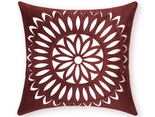 Brown Colored Cushion Cover