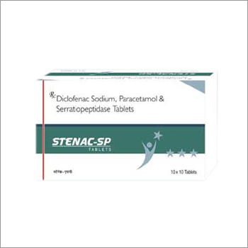 Diclofenac Sodium Paracetamol Serratopeptidass