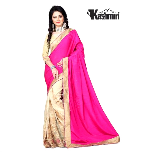 Half and half saree