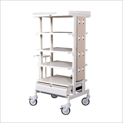 Durable Monitor Trolley (Powder Coated)