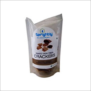 Baked High Fiber Crackers