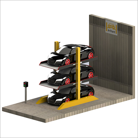 Hydraulic 3 Level Car Parking System