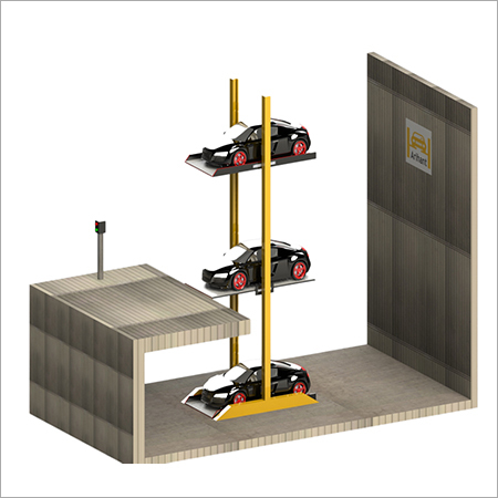3 Level Hydraulic Stack Parking