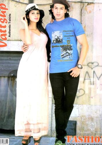 Round Neck Designer Tees