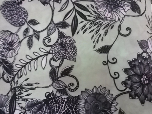 Graphic Print Fabric