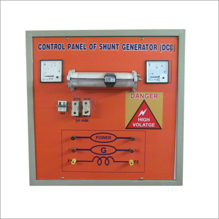 Shunt Generator Control Panel