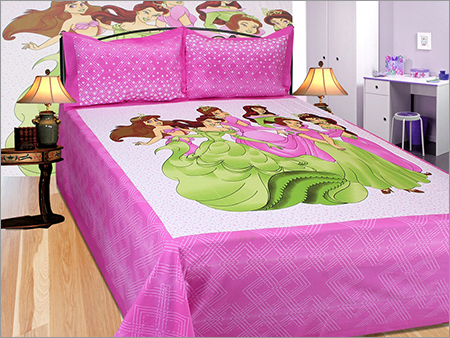 Cartoon Character Bed Sheet